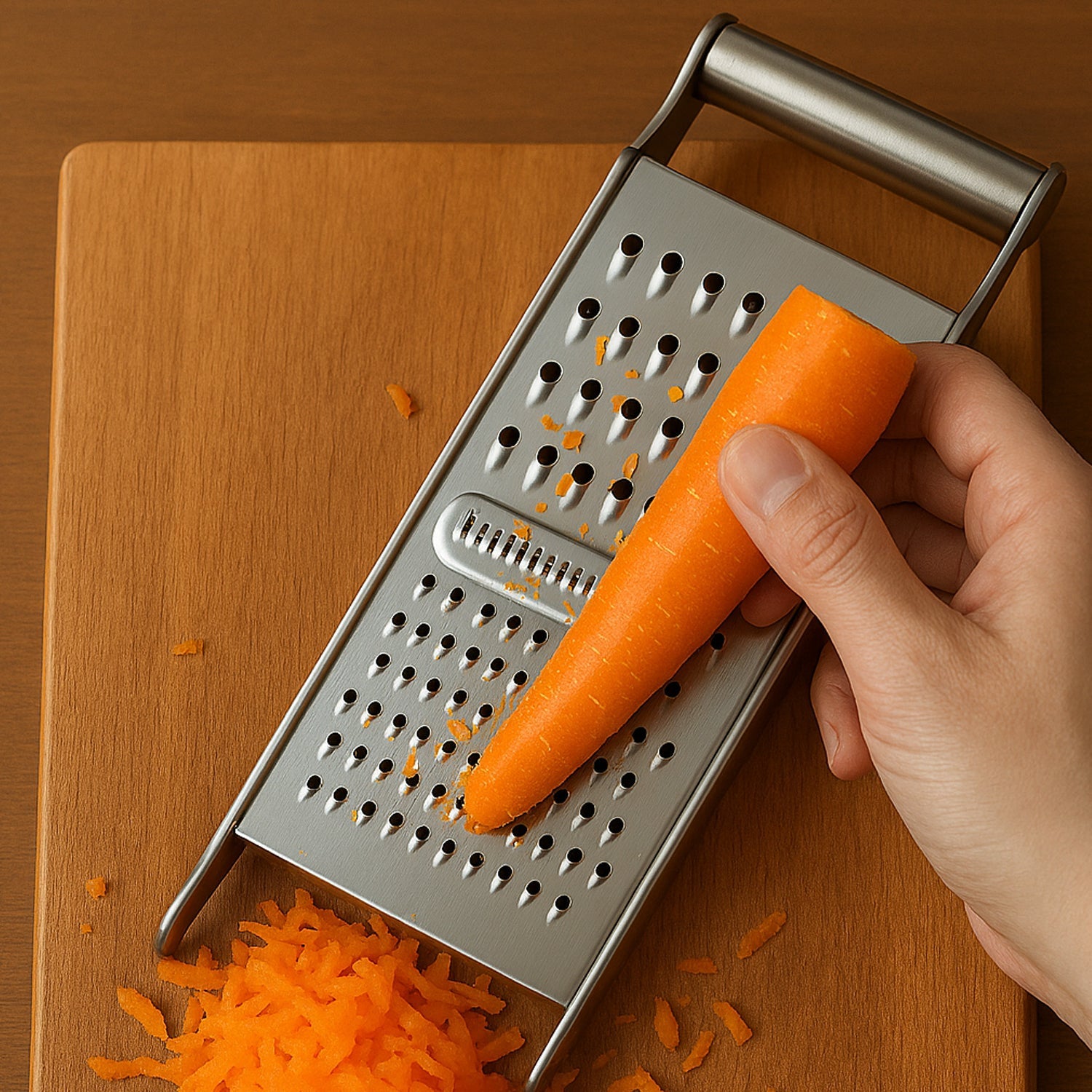 Apex Stainless Steel Grater & Slicer (3 in 1) Apex Stainless Steel Grater & Slicer (3 in 1)